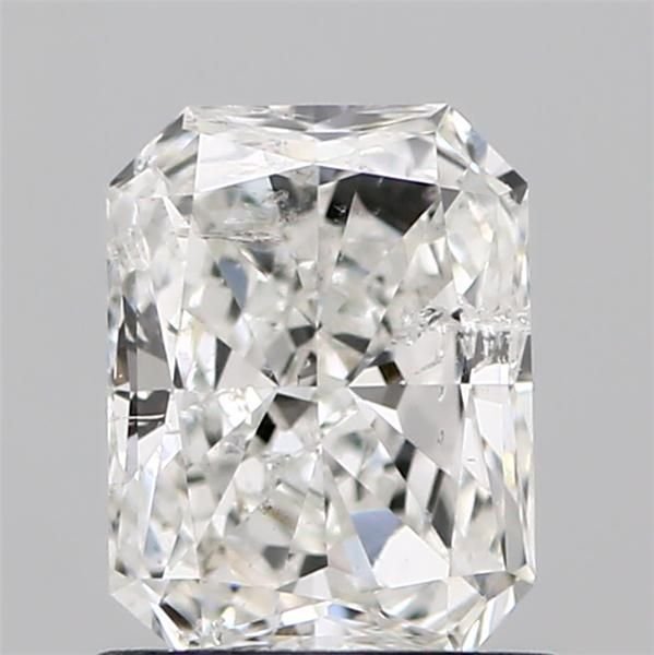 0.83ct H SI2 Rare Carat Ideal Cut Radiant Diamond