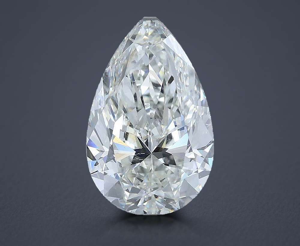 1.40 Carat Pear Natural Diamond