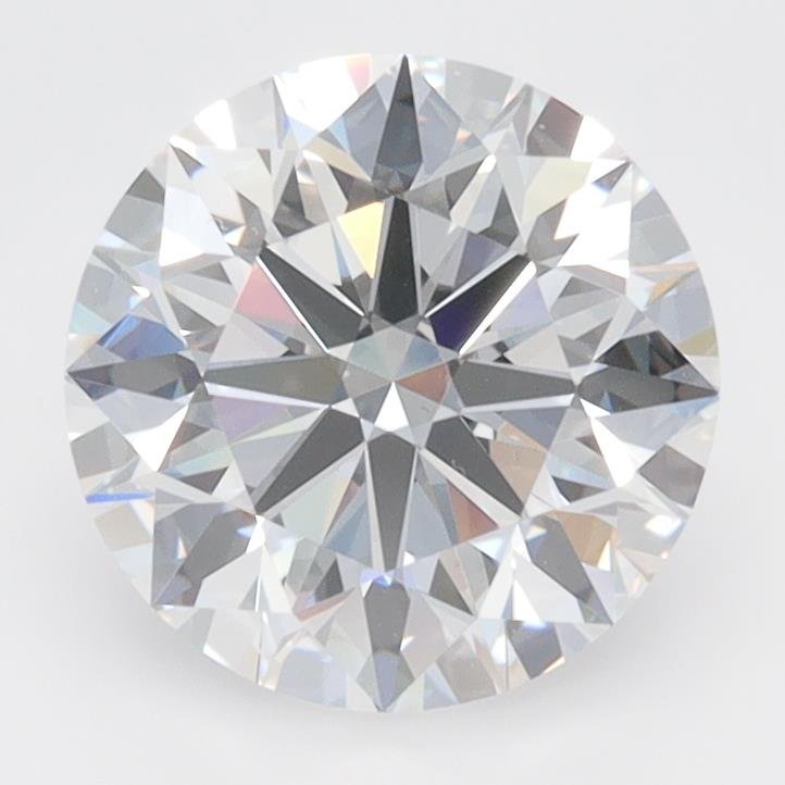 2.21ct D VVS1 Rare Carat Ideal Cut Round Lab Grown Diamond