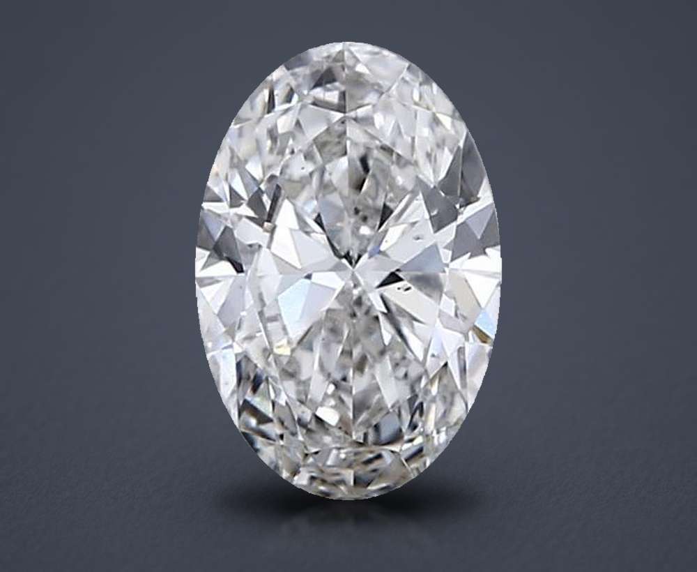 0.90 Carat Oval Lab Diamond
