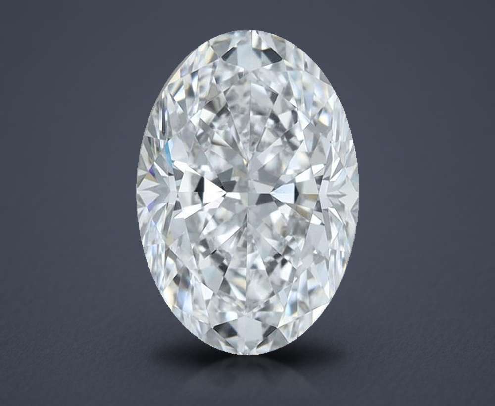 1.00 Carat Oval Natural Diamond