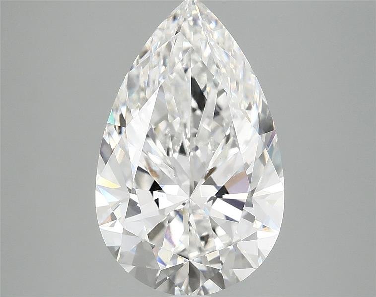 3.99 Carat Pear Lab Diamond