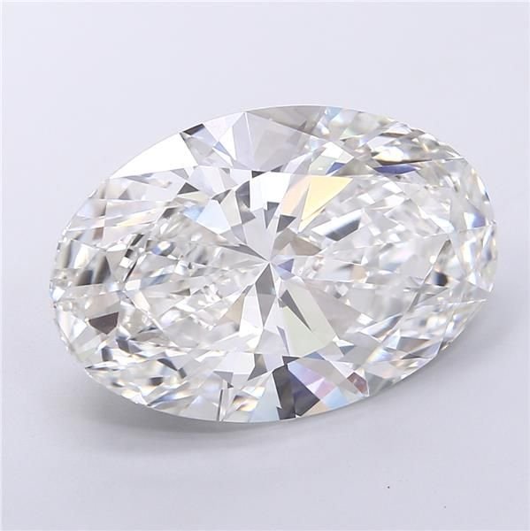 12.03ct F VS1 Rare Carat Ideal Cut Oval Lab Grown Diamond