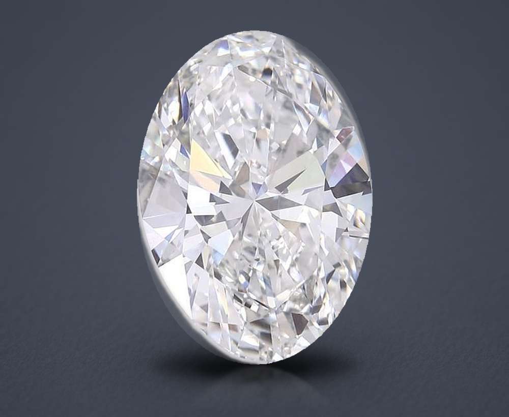 12.03 Carat Oval Lab Diamond
