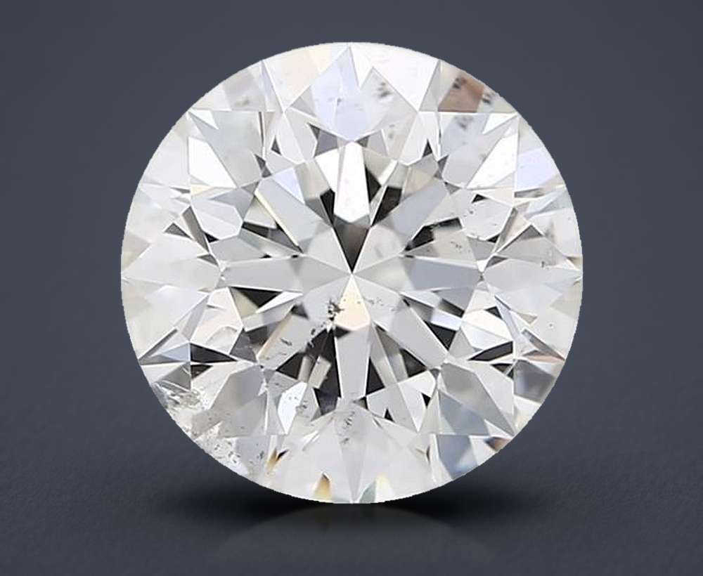 3.50 Carat Round Natural Diamond