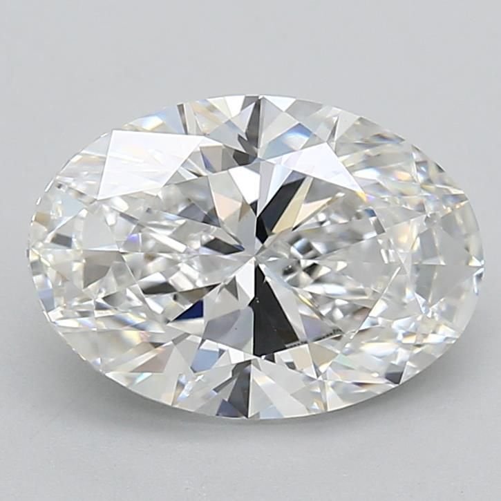 3.00ct E VS1 Rare Carat Ideal Cut Oval Lab Grown Diamond