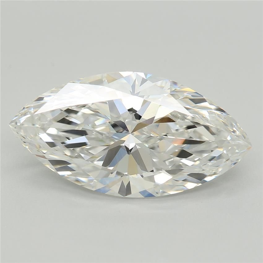 4.06ct E VVS2 Rare Carat Ideal Cut Marquise Lab Grown Diamond