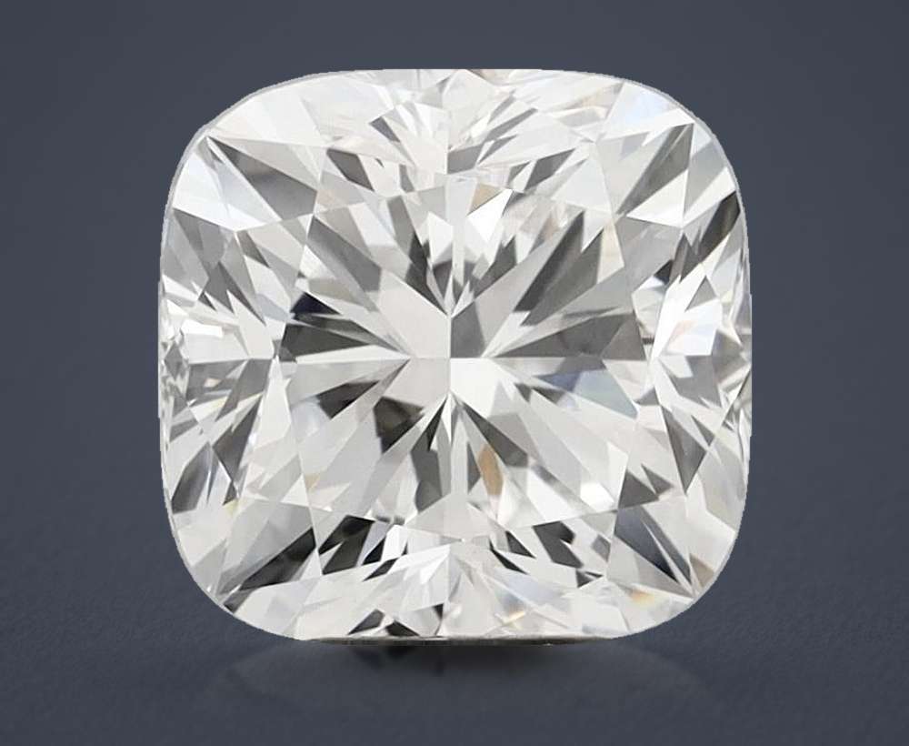 5.38 Carat Cushion Lab Diamond