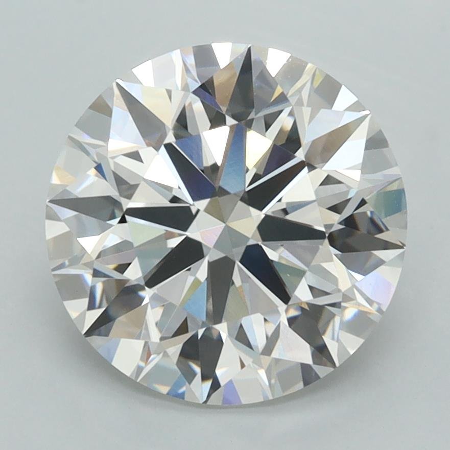 3.57ct F VS1 Rare Carat Ideal Cut Round Lab Grown Diamond