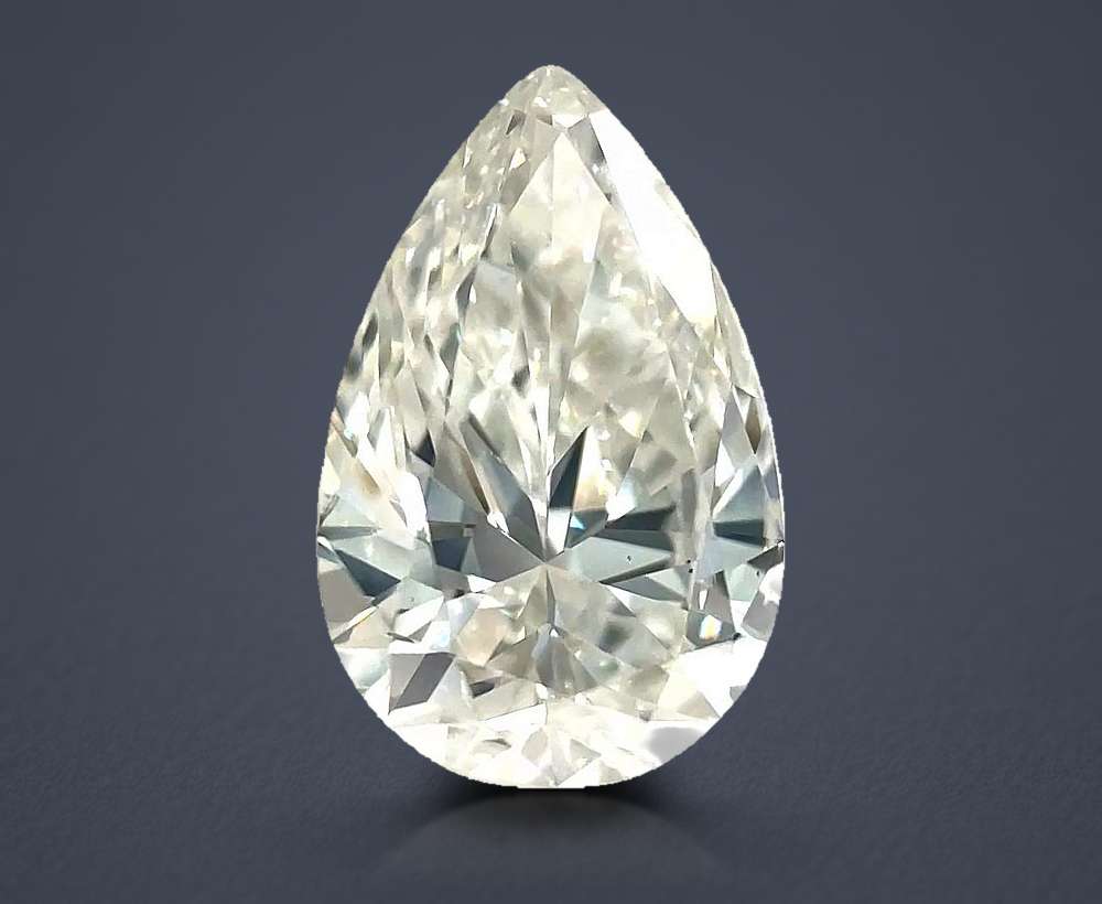 1.42 Carat Pear Natural Diamond