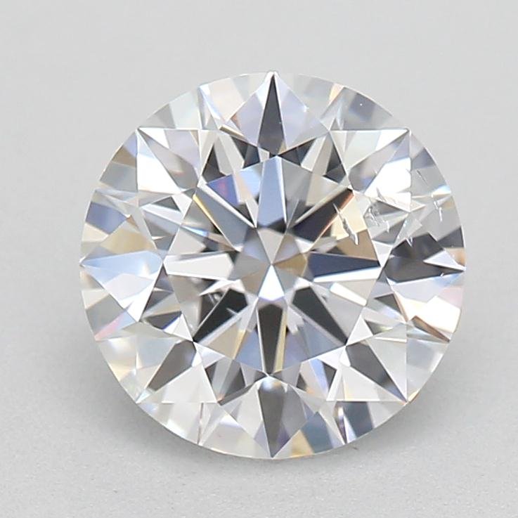 0.91ct D SI1 Rare Carat Ideal Cut Round Lab Grown Diamond