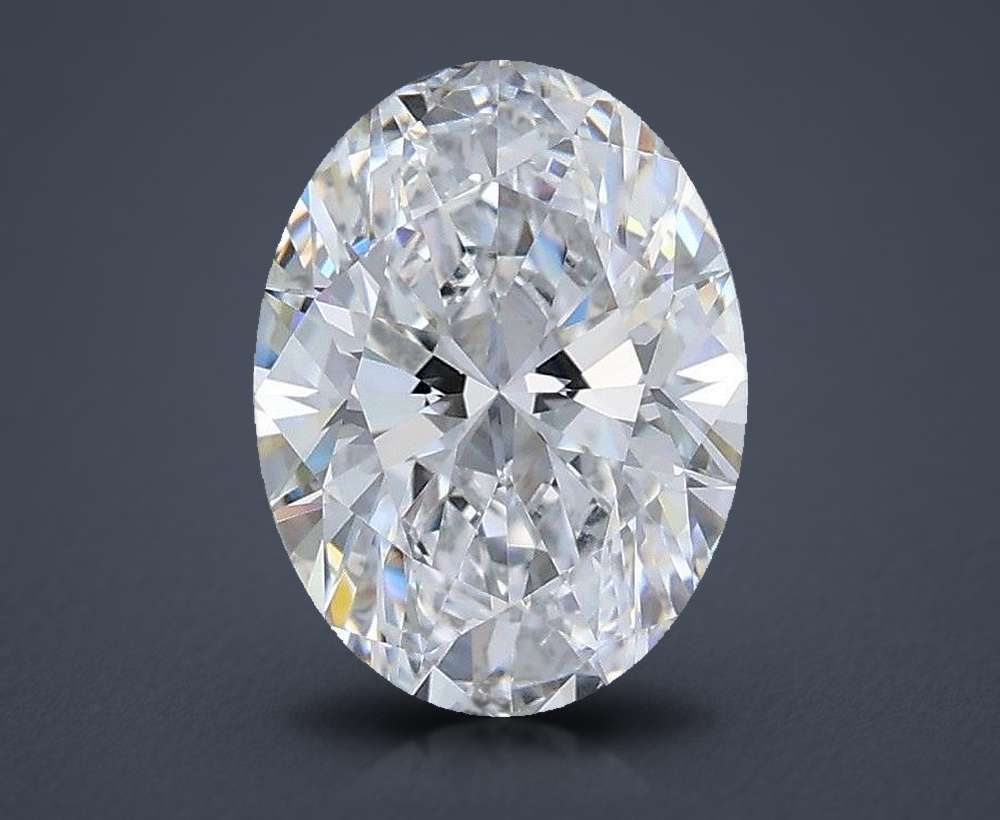 1.42 Carat Oval Lab Diamond