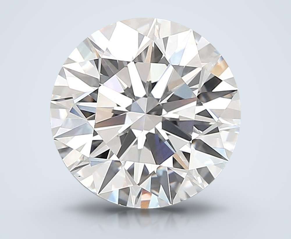 6.50 Carat Round Lab Diamond