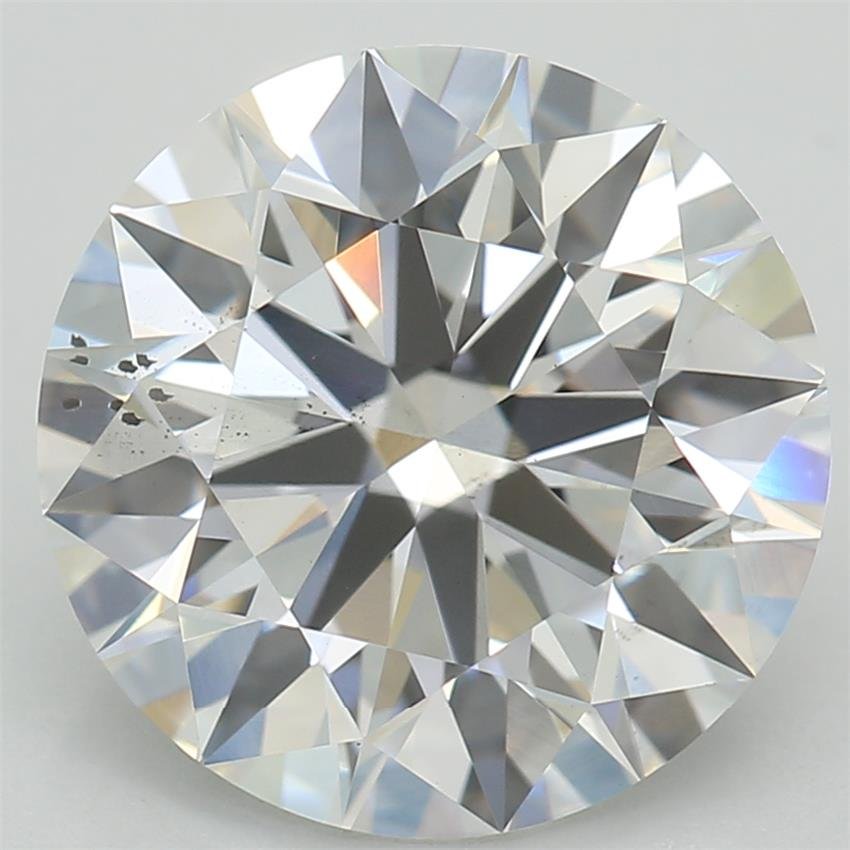 2.58ct E SI1 Rare Carat Ideal Cut Round Lab Grown Diamond