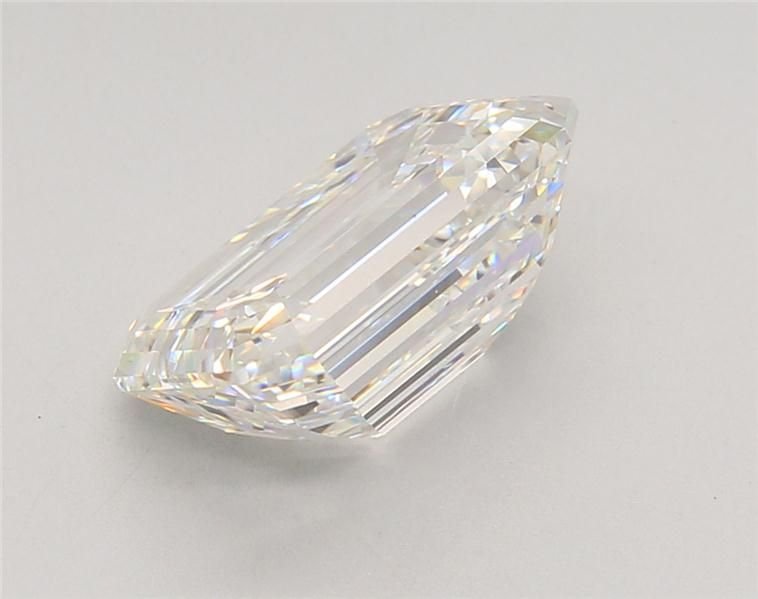 4.05ct G VVS2 Rare Carat Ideal Cut Emerald Lab Grown Diamond