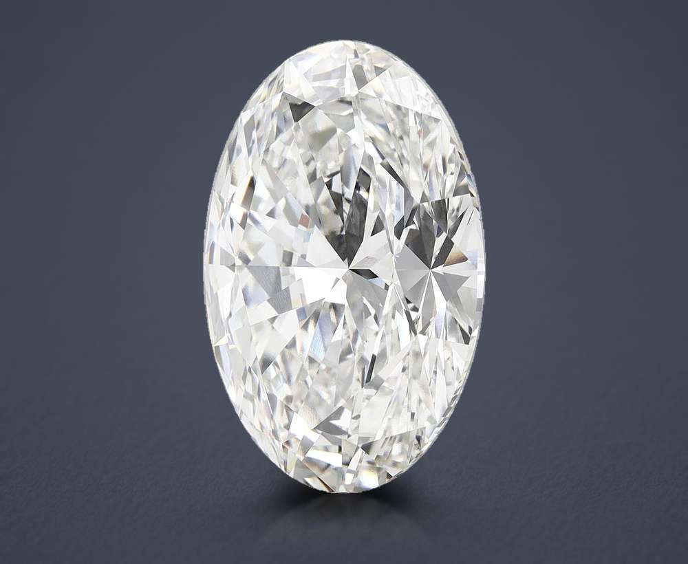 4.00 Carat Oval Lab Diamond