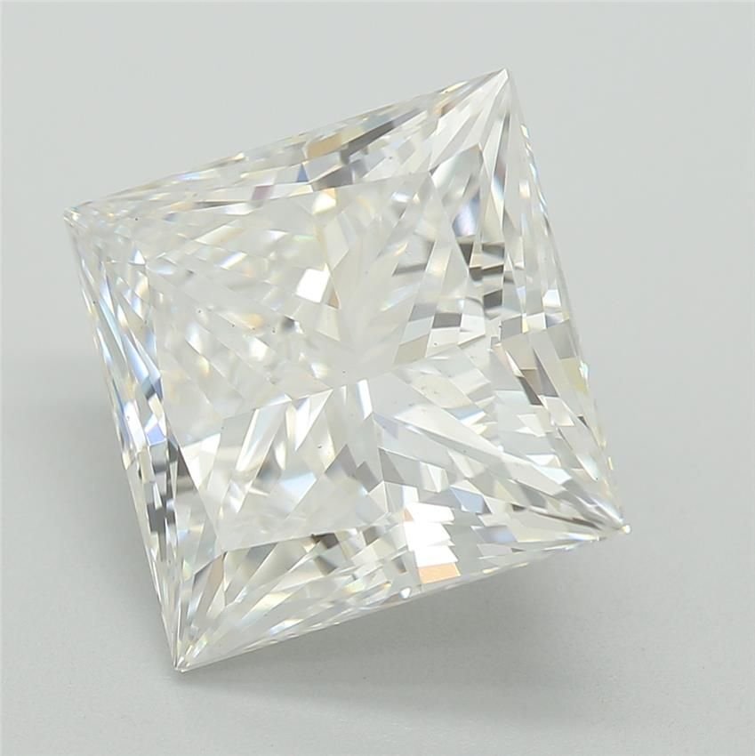 3.08ct E VS2 Rare Carat Ideal Cut Princess Lab Grown Diamond