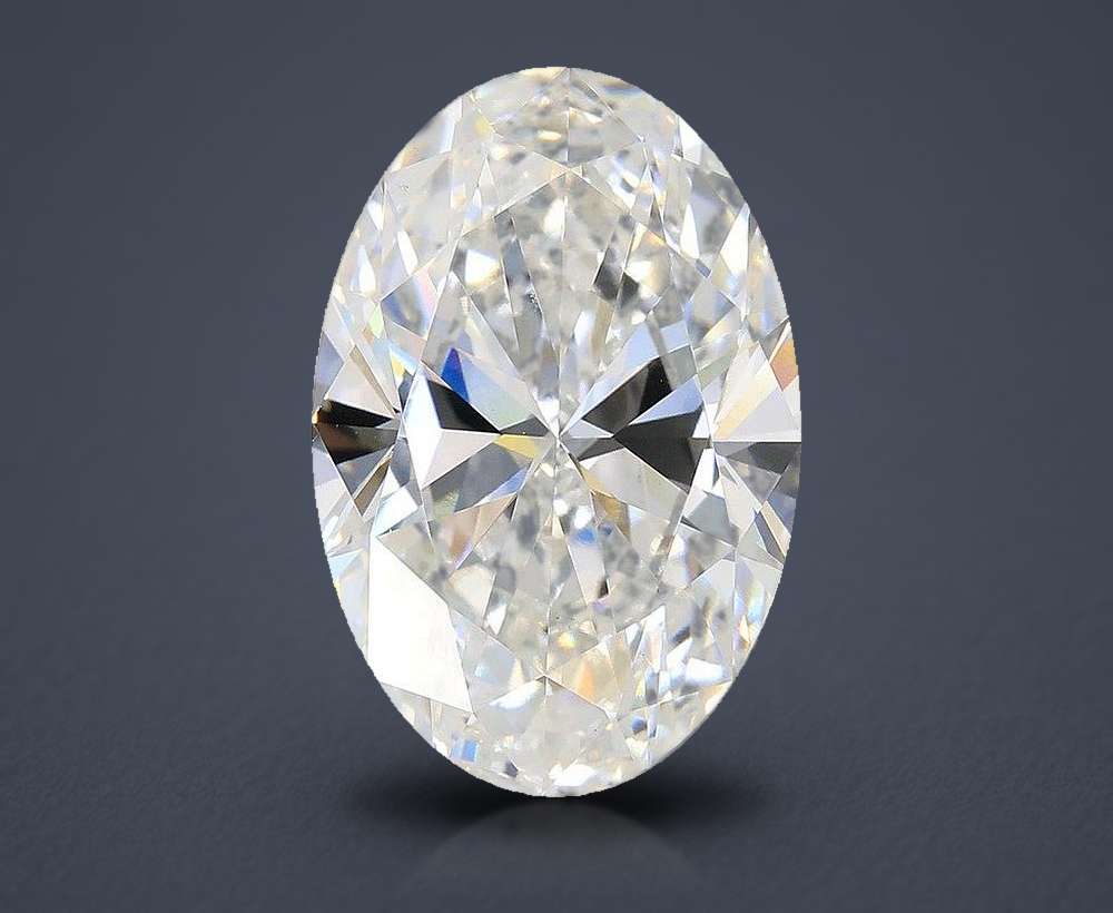 7.02 Carat Oval Lab Diamond