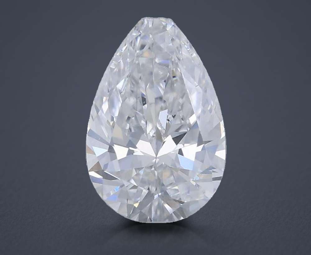 0.34 Carat Pear Lab Diamond