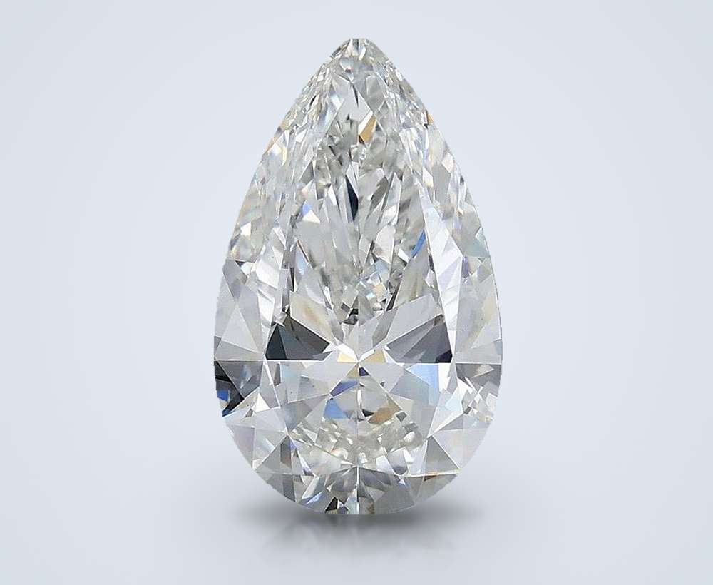 3.00 Carat Pear Lab Diamond