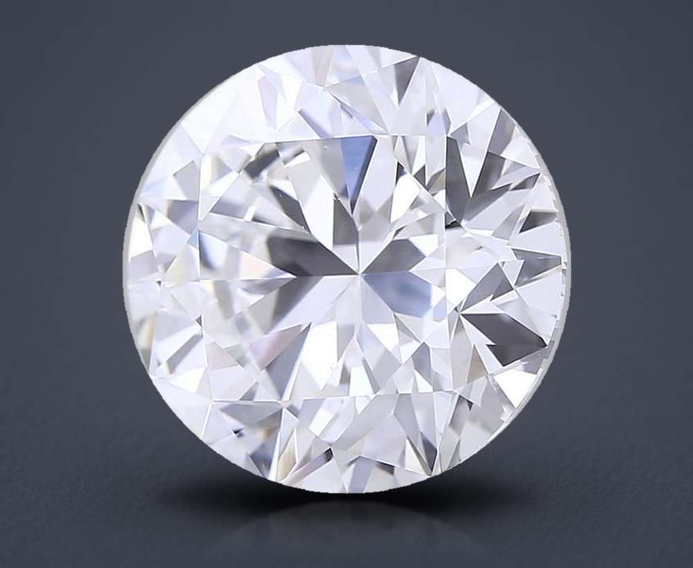 12.00 Carat Round Lab Diamond