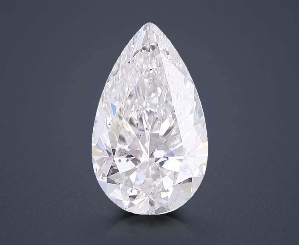 3.00 Carat Pear Lab Diamond