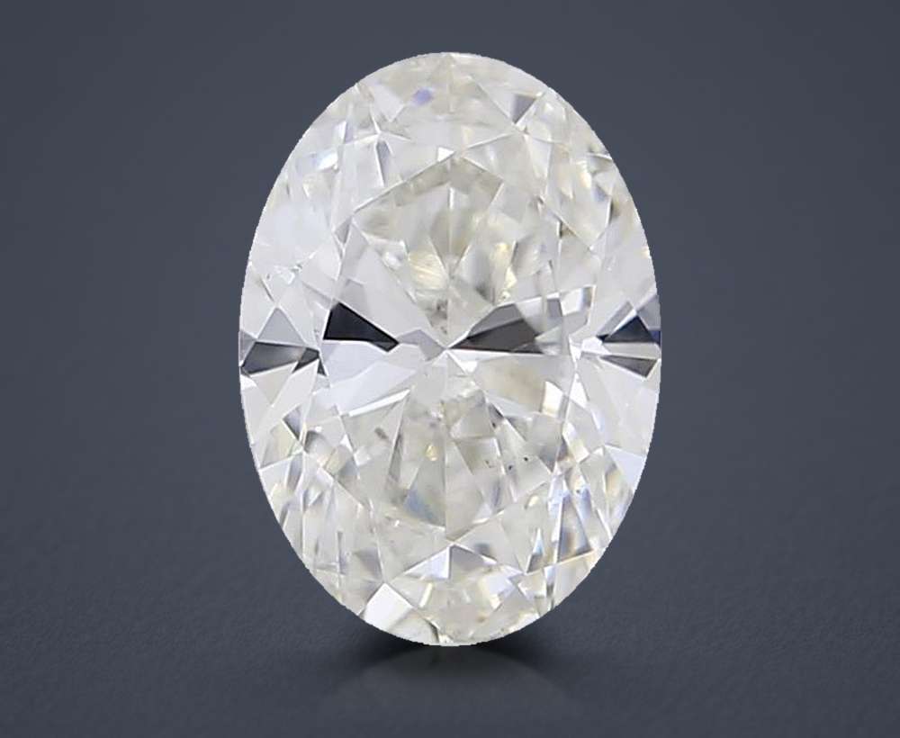 0.61 Carat Oval Lab Diamond
