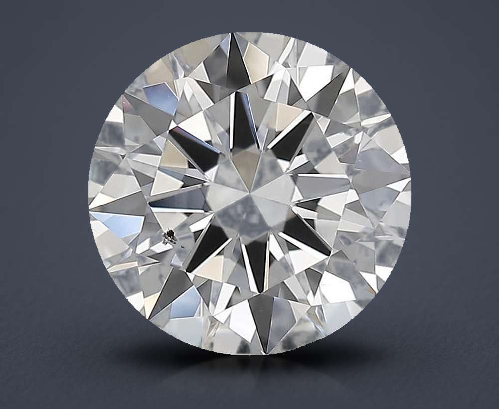 3.18 Carat Round Natural Diamond