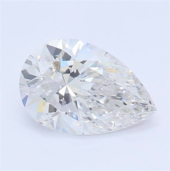 0.48ct D SI1 Rare Carat Ideal Cut Pear Lab Grown Diamond