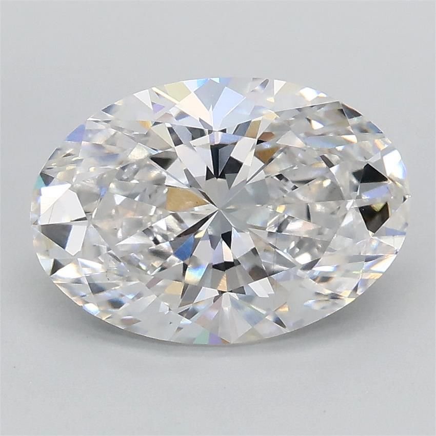 2.08ct D VS1 Rare Carat Ideal Cut Oval Lab Grown Diamond