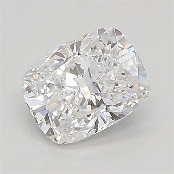 0.88ct D VVS2 Rare Carat Ideal Cut Cushion Lab Grown Diamond