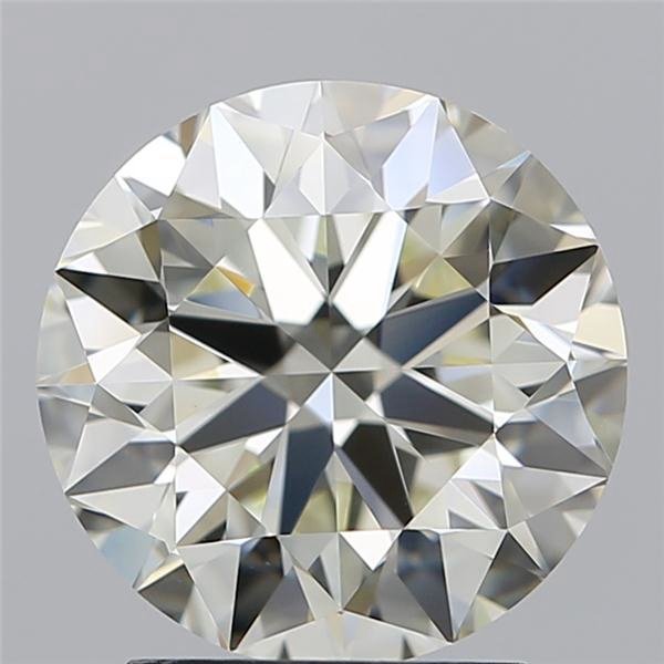 2.72ct K VVS1 Excellent Cut Round Diamond