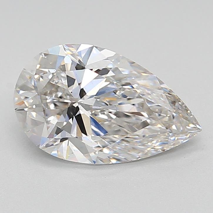 1.25ct F VS1 Rare Carat Ideal Cut Pear Lab Grown Diamond