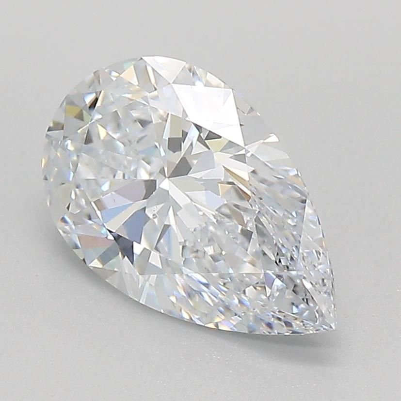 1.73ct E SI1 Rare Carat Ideal Cut Pear Lab Grown Diamond