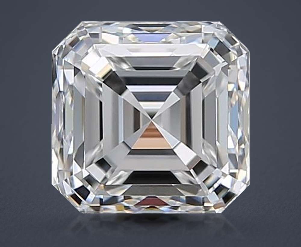 0.91 Carat Asscher Natural Diamond
