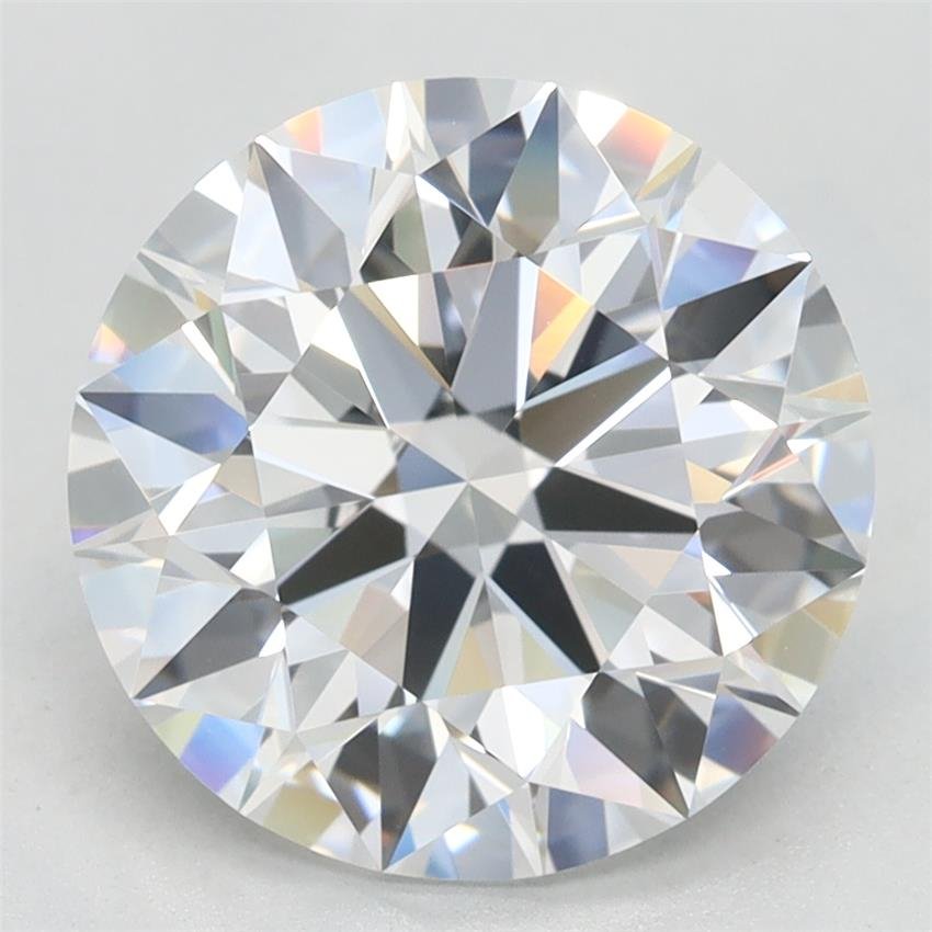 3.56ct D VVS1 Rare Carat Ideal Cut Round Lab Grown Diamond