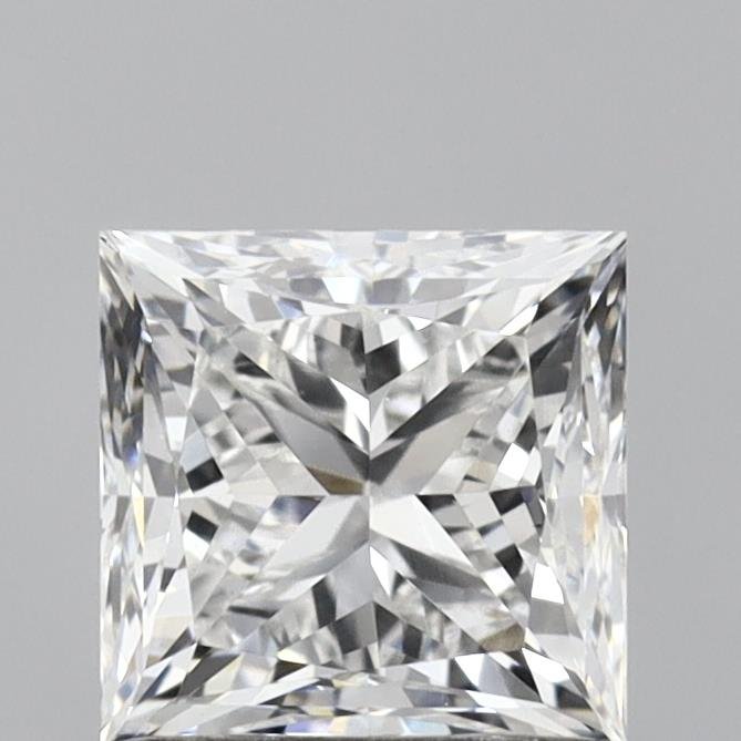 0.97ct E VS1 Very Good Cut Princess Lab Grown Diamond