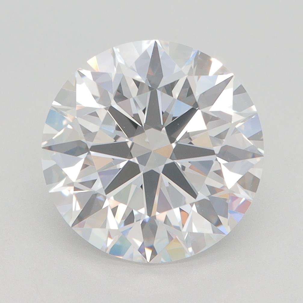 3.56ct E VVS2 Rare Carat Ideal Cut Round Lab Grown Diamond