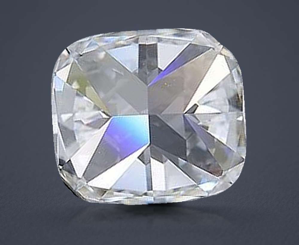 5.53 Carat Cushion Natural Diamond