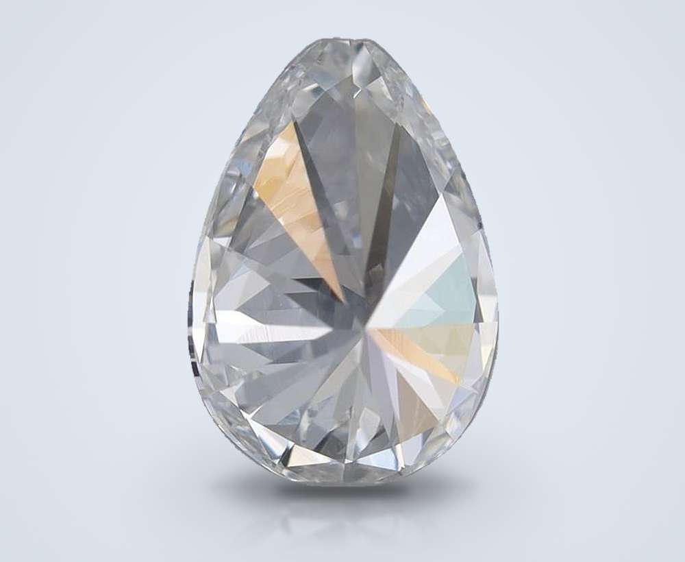0.50 Carat Pear Natural Diamond