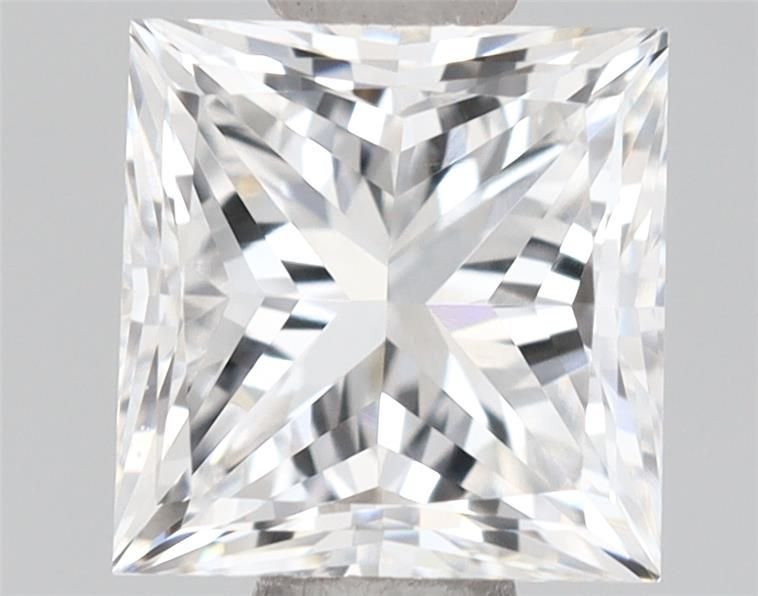 0.87ct E VVS2 Very Good Cut Princess Lab Grown Diamond