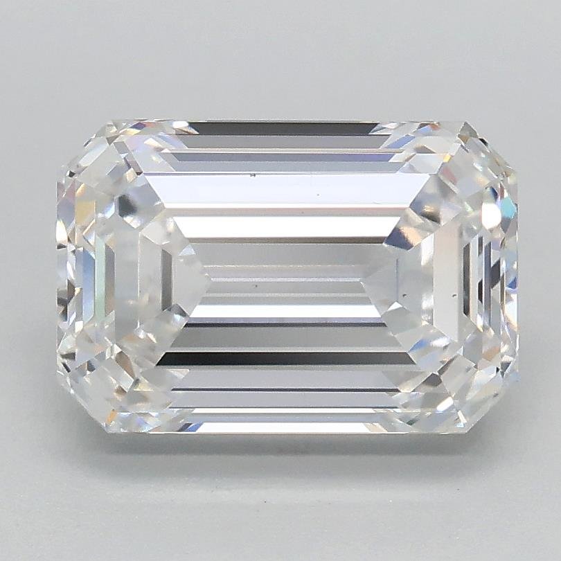 2.09ct E VS1 Rare Carat Ideal Cut Emerald Lab Grown Diamond