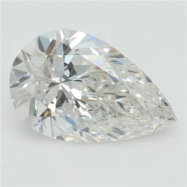 2.20ct G VS1 Rare Carat Ideal Cut Pear Lab Grown Diamond