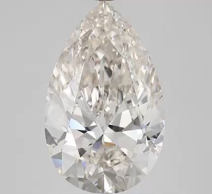 8.13ct J VVS2 Rare Carat Ideal Cut Pear Diamond