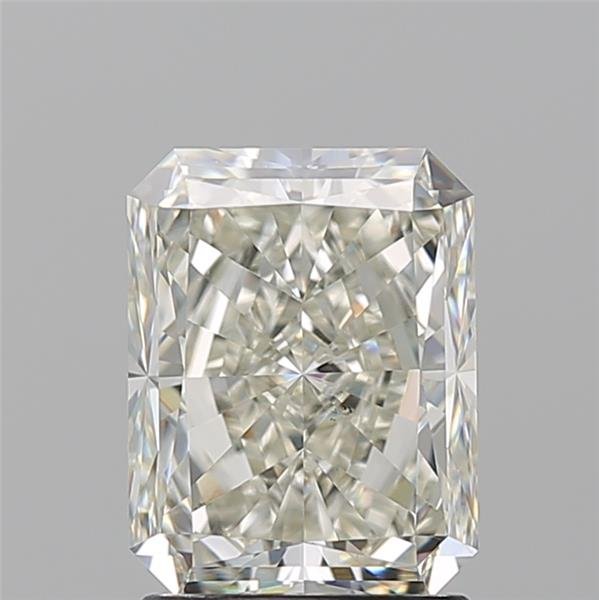 2.01ct K VS2 Rare Carat Ideal Cut Radiant Diamond