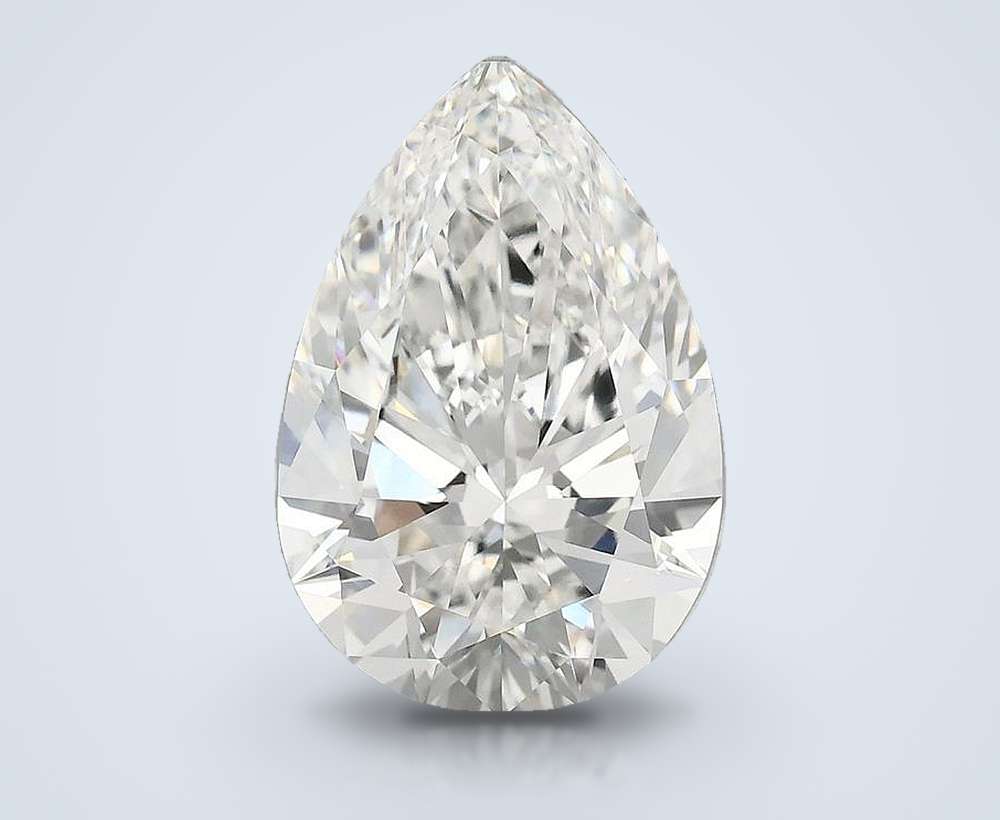 4.80 Carat Pear Lab Diamond