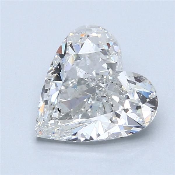 2.21ct G SI2 Very Good Cut Heart Diamond