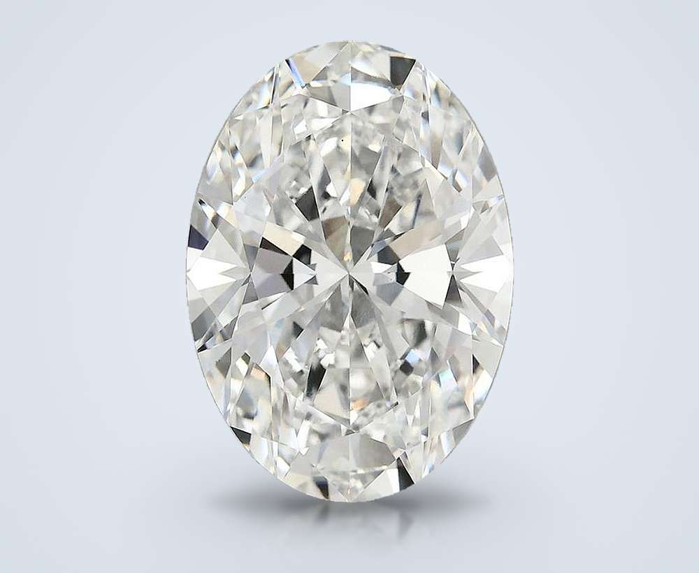 8.20 Carat Oval Lab Diamond