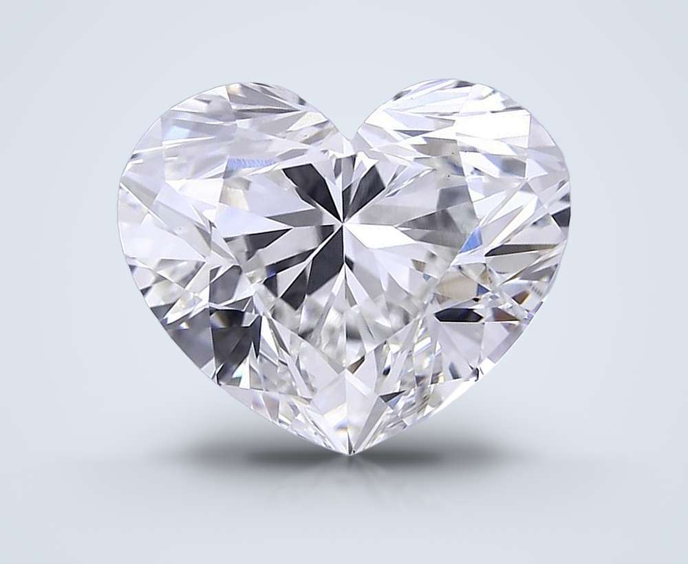 7.65 Carat Heart Lab Diamond