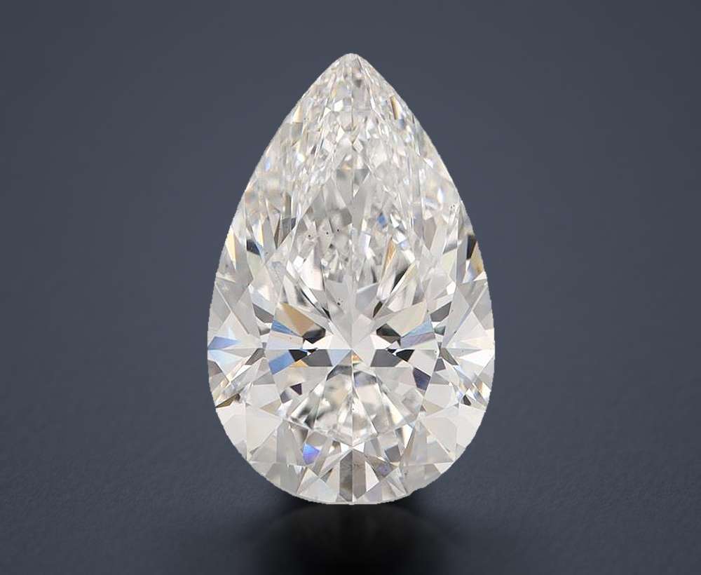 5.14 Carat Pear Lab Diamond